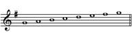 G major scale
