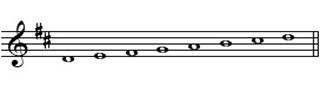 D major scale